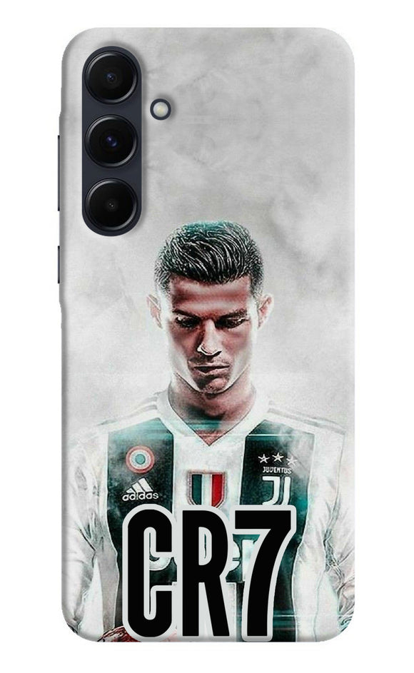 Christiano Football Samsung A35 5G Real 4D Back Cover