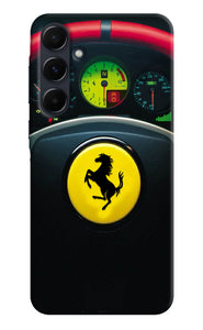 Ferrari Steeriing Wheel Samsung A35 5G Real 4D Back Cover