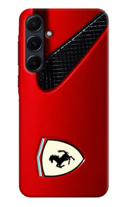 Ferrari Hood Samsung A35 5G Real 4D Back Cover