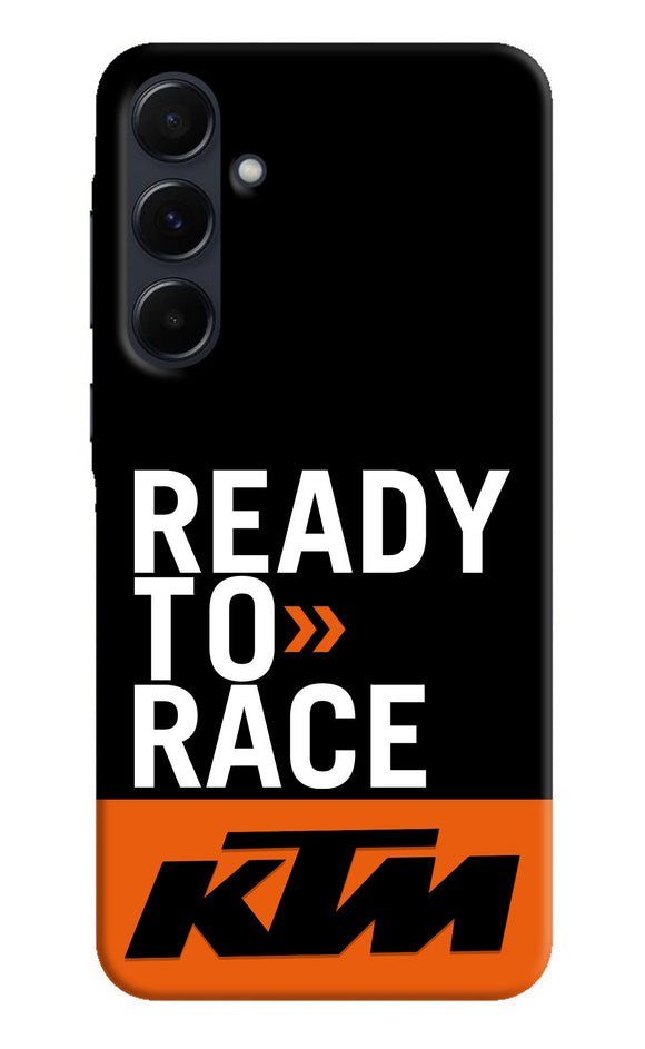 KTM Ready To Race Samsung A35 5G Real 4D Back Cover