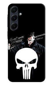 Punisher Character Samsung A35 5G Real 4D Back Cover