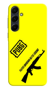 PUBG AKM Gun Samsung A35 5G Real 4D Back Cover