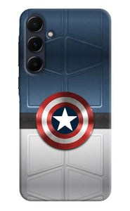 Captain America Suit Samsung A35 5G Real 4D Back Cover