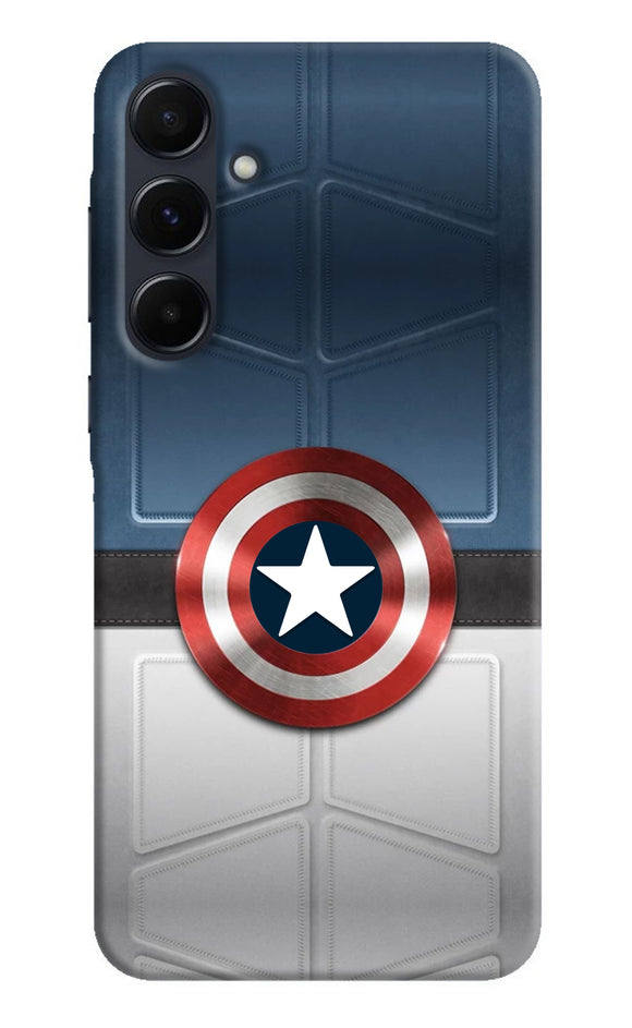 Captain America Suit Samsung A35 5G Real 4D Back Cover