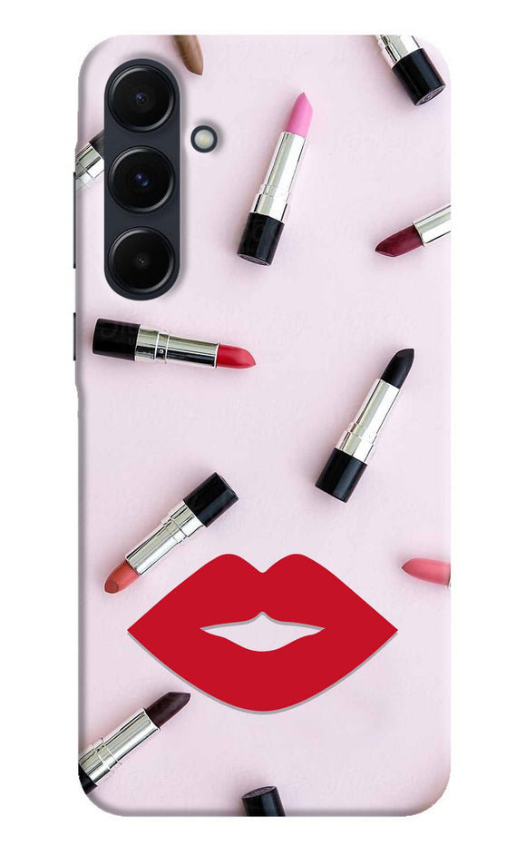 Lips Lipstick Shades Samsung A35 5G Real 4D Back Cover