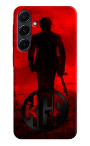 Rocky Bhai K G F Chapter 2 Logo Samsung A35 5G Real 4D Back Cover