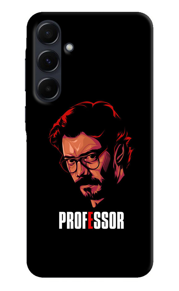 Money Heist Professor Sketch Samsung A35 5G Back Cover