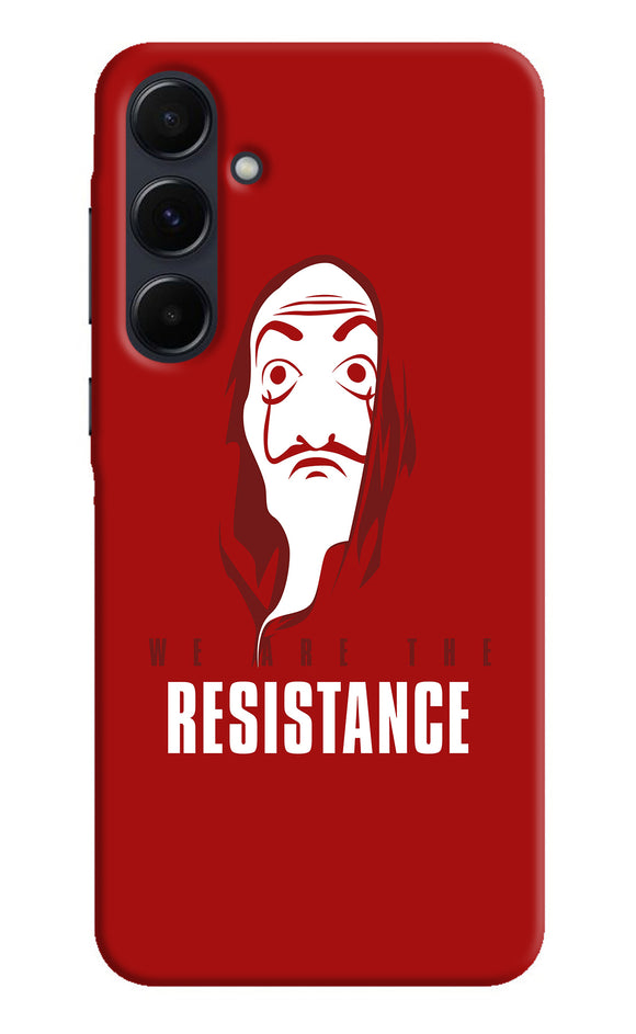 Money Heist Resistance Quote Samsung A35 5G Back Cover