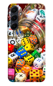 Colorful Dice Samsung A35 5G Back Cover