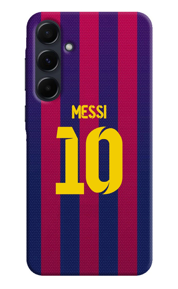 Messi 10 tshirt Samsung A35 5G Back Cover