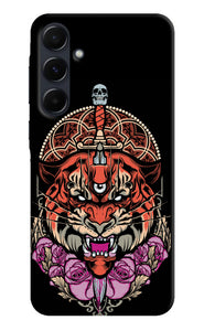 Abstract tiger Samsung A35 5G Back Cover