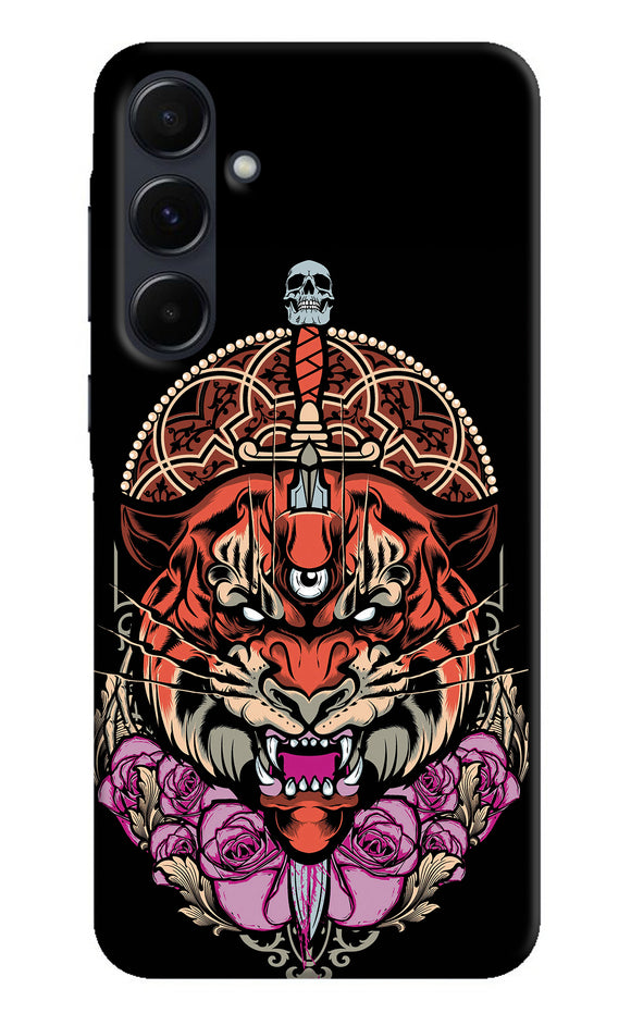 Abstract tiger Samsung A35 5G Back Cover