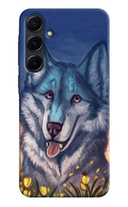 Cute wolf Samsung A35 5G Back Cover