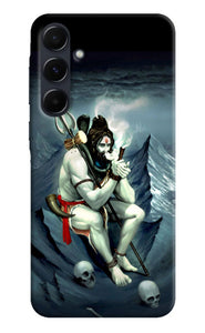 Lord shiva chillum Samsung A35 5G Back Cover