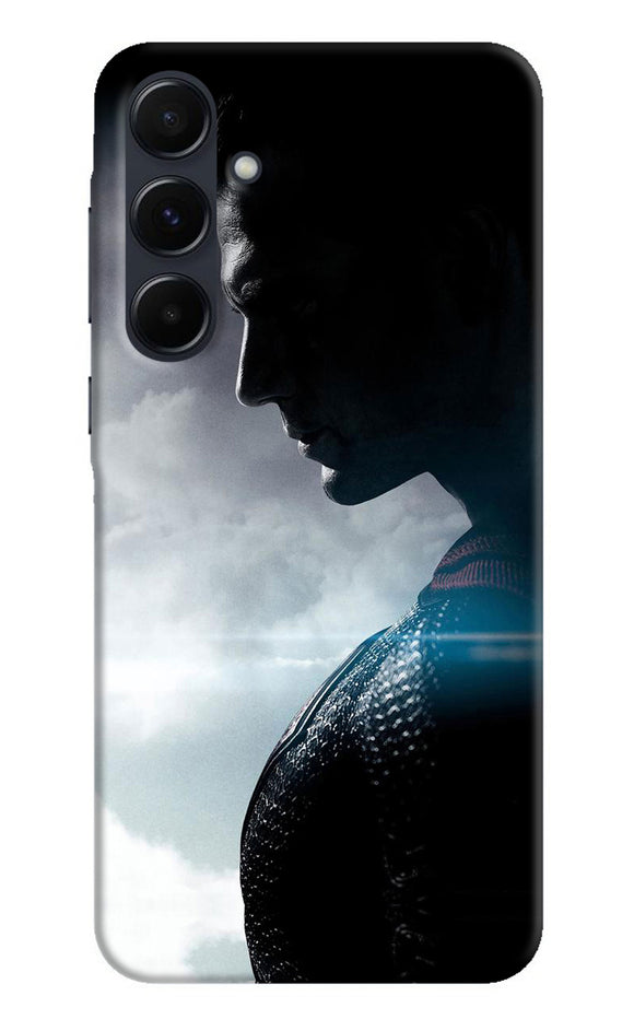 Superman super hero poster Samsung A35 5G Back Cover