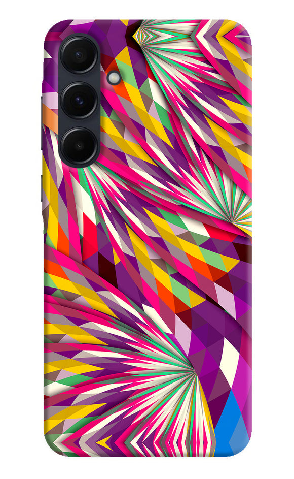 Abstract colorful print Samsung A35 5G Back Cover