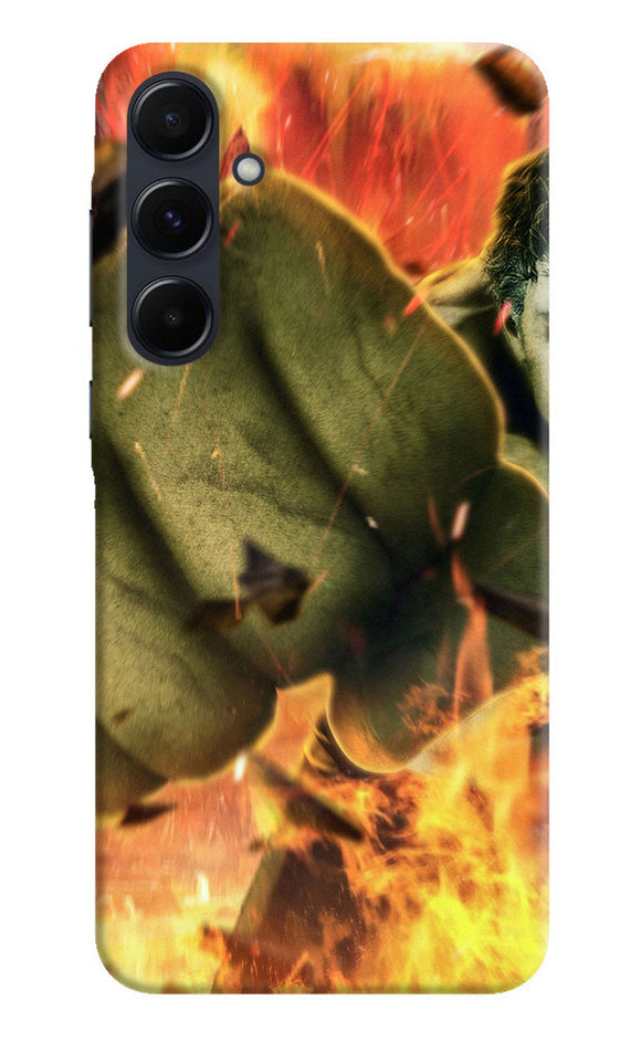 Hulk smash Samsung A35 5G Back Cover