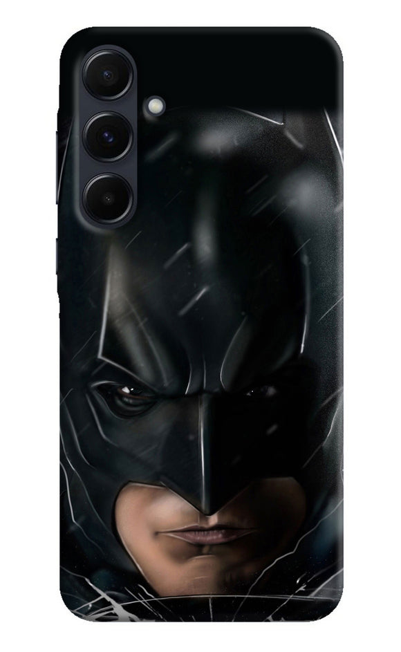 Batman black mask Samsung A35 5G Back Cover