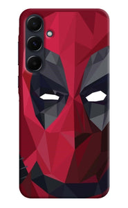 Abstract deadpool mask Samsung A35 5G Back Cover