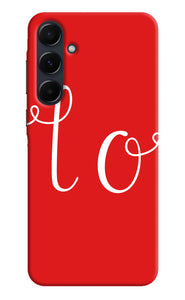 Love one Samsung A35 5G Back Cover