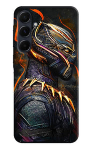 Black panther side face Samsung A35 5G Back Cover