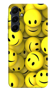 Smiley balls Samsung A35 5G Back Cover