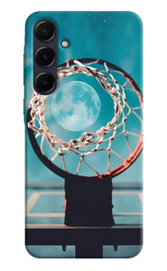 Basket ball moon Samsung A35 5G Back Cover