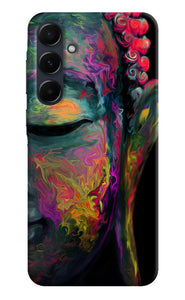 Buddha face painting Samsung A35 5G Back Cover