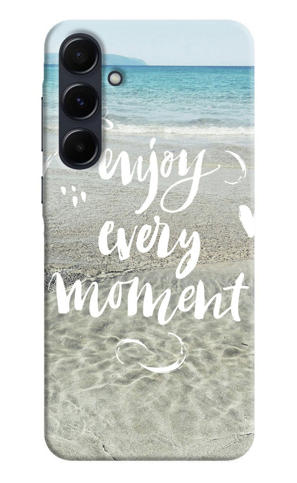 Enjoy every moment sea Samsung A35 5G Back Cover