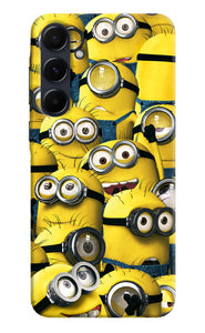 Minions crowd Samsung A35 5G Back Cover