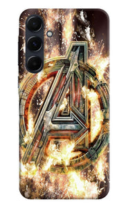 Avengers burning logo Samsung A35 5G Back Cover