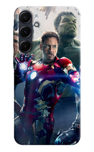 Avengers space poster Samsung A35 5G Back Cover