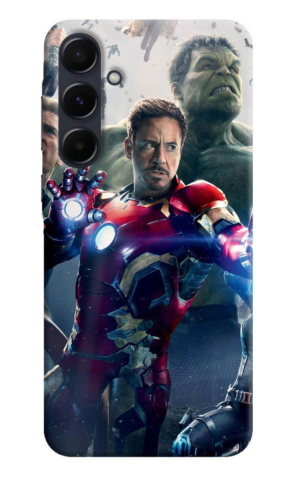 Avengers space poster Samsung A35 5G Back Cover