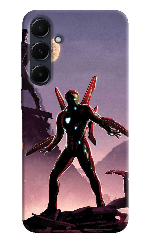 Ironman on planet Samsung A35 5G Back Cover