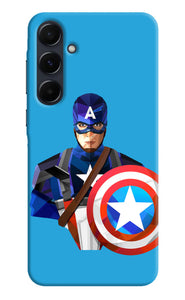 Captain america character Samsung A35 5G Back Cover