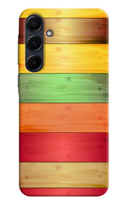 Wooden colors Samsung A35 5G Back Cover