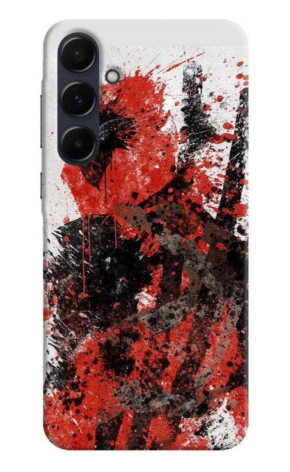 Deadpool rugh sketch Samsung A35 5G Back Cover