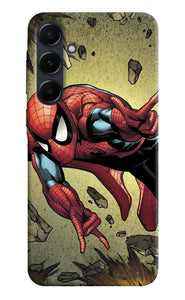 Spiderman on sky Samsung A35 5G Back Cover