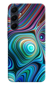 Abstract coloful waves Samsung A35 5G Back Cover