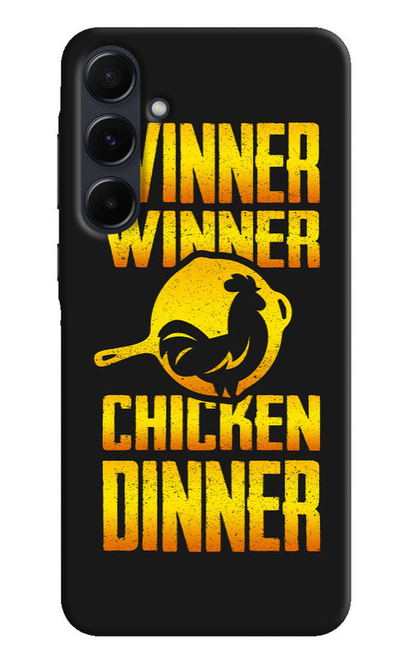 Pubg chicken dinner Samsung A35 5G Back Cover