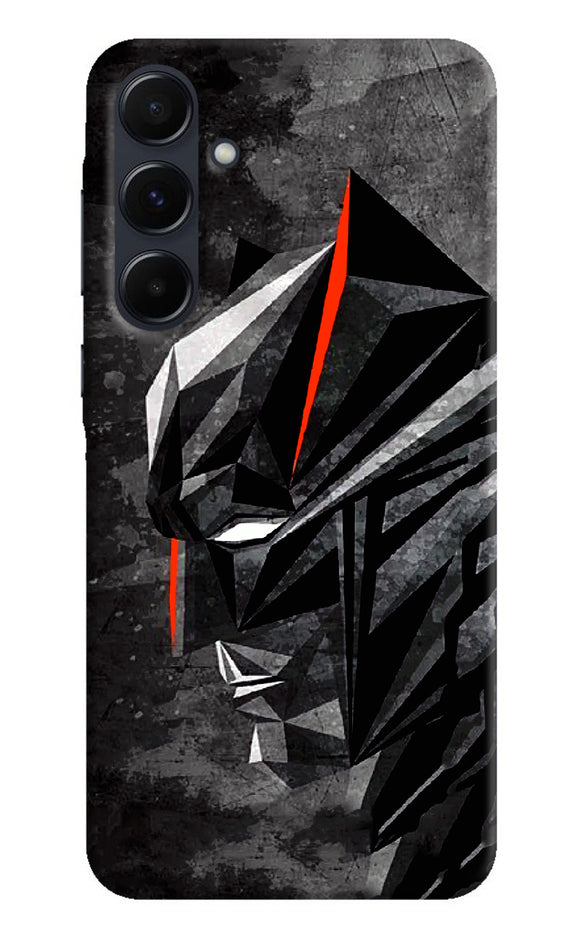 Batman black side face Samsung A35 5G Back Cover