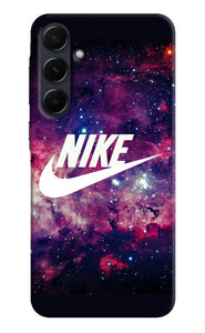 NIke galaxy logo Samsung A35 5G Back Cover