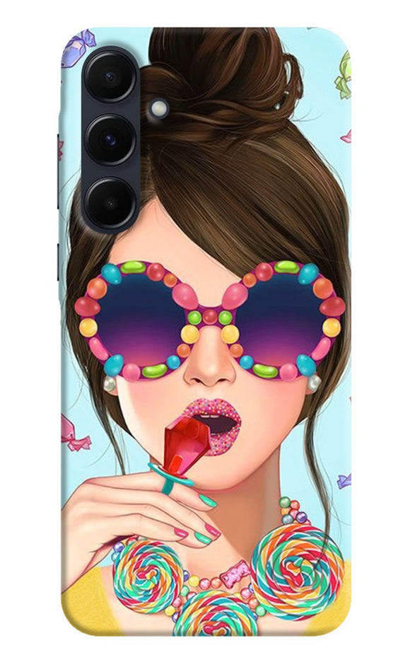 Fashion girl Samsung A35 5G Back Cover