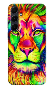 Lion color poster Samsung A35 5G Back Cover