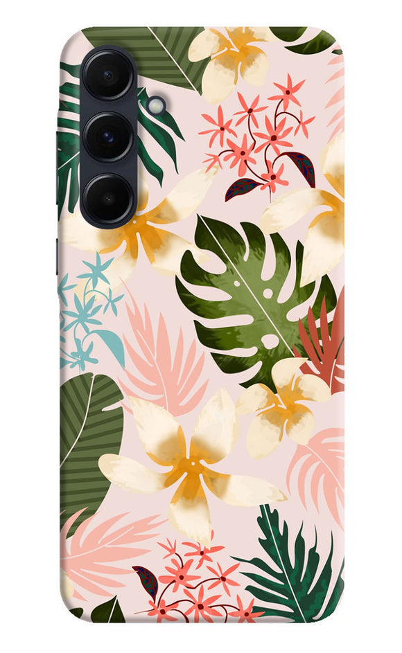 Leaf print Samsung A35 5G Back Cover