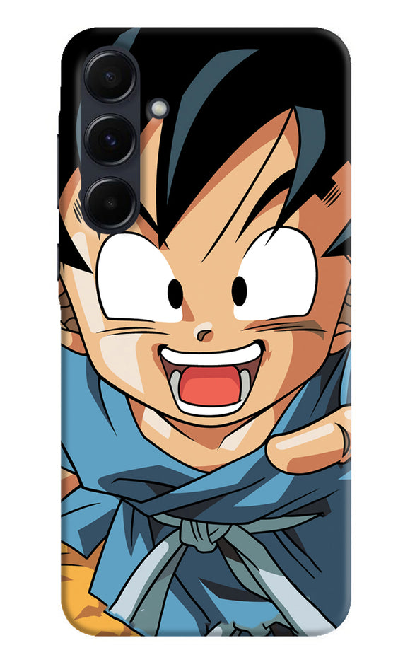 Goku z character Samsung A35 5G Back Cover