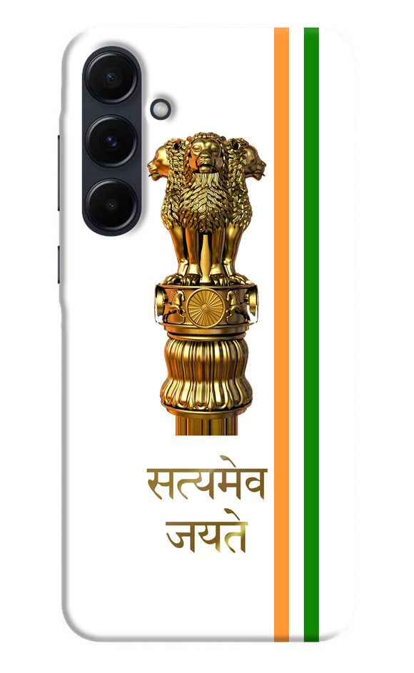 Satyamev jayate logo Samsung A35 5G Back Cover