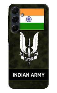 Indian flag balidan logo Samsung A35 5G Back Cover