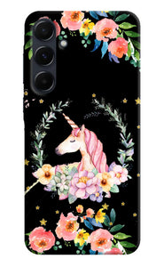 Unicorn flower Samsung A35 5G Back Cover