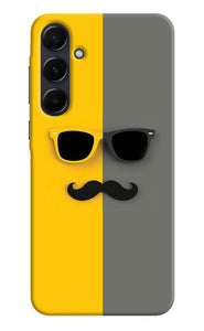 Mustache glass Samsung A35 5G Back Cover